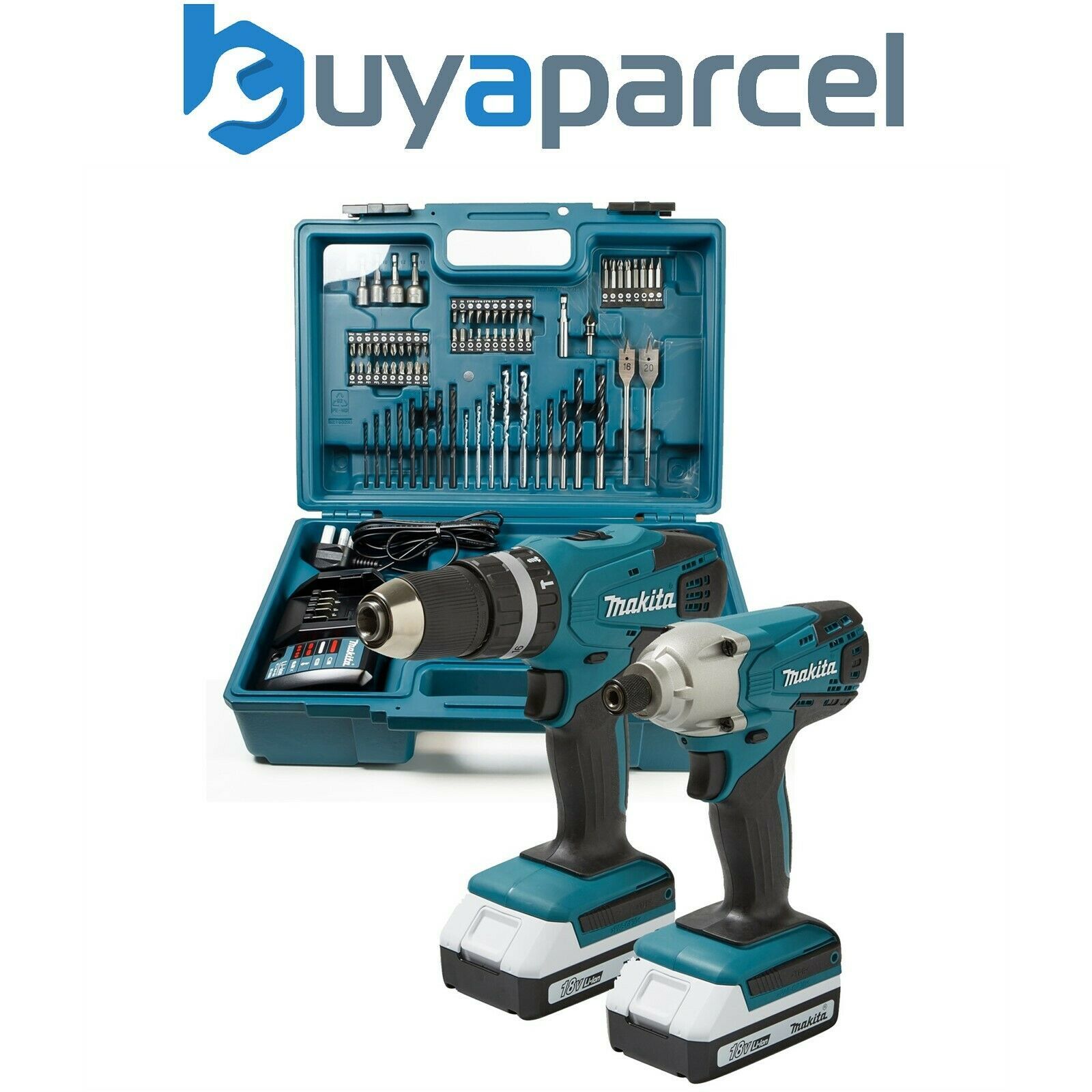 Makita 18v Cordless Combi Hammer Drill 