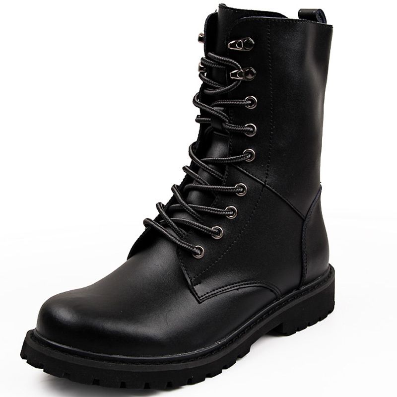 mens high lace boots