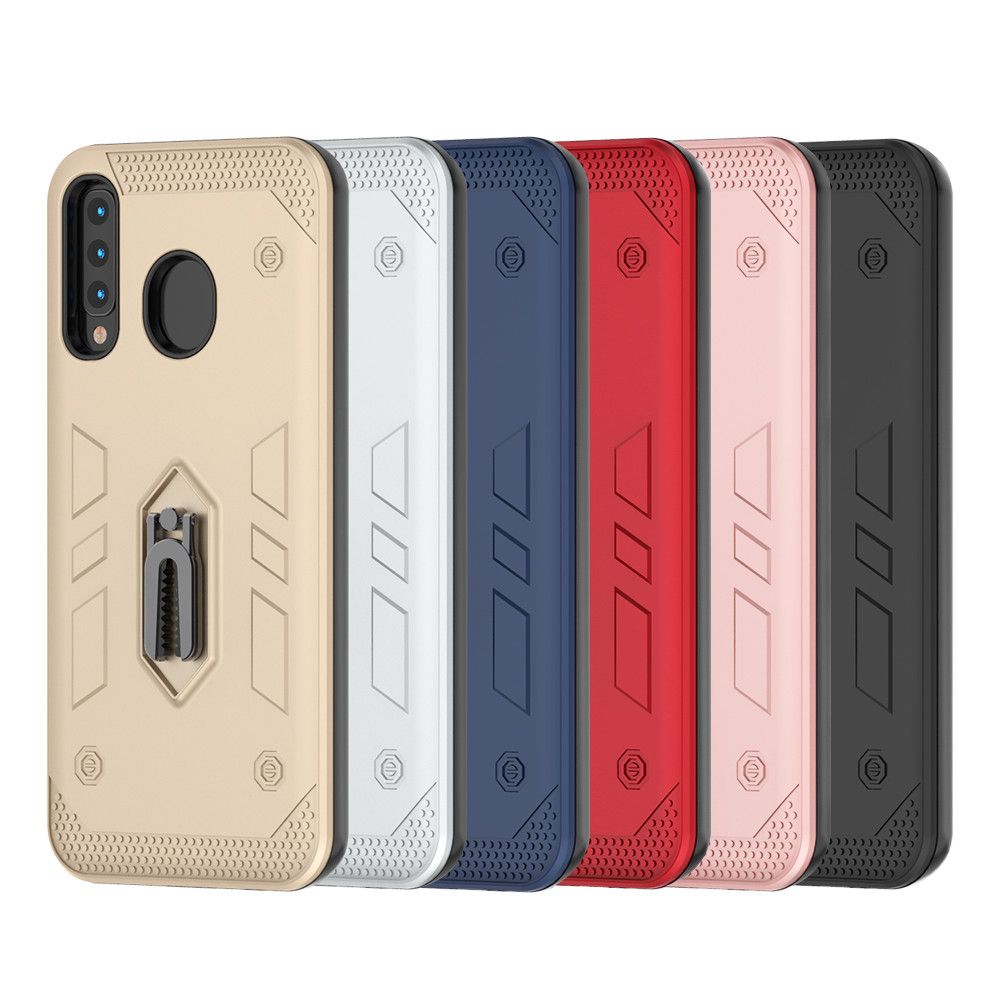 Hybrid PC TPU Shockproof Armor Back Car Air Conditioning VentClip