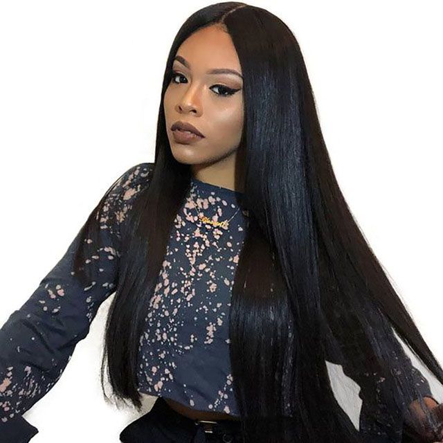 7a Brazilian Hair The Hairstyle Long Silky Straight Little Lace