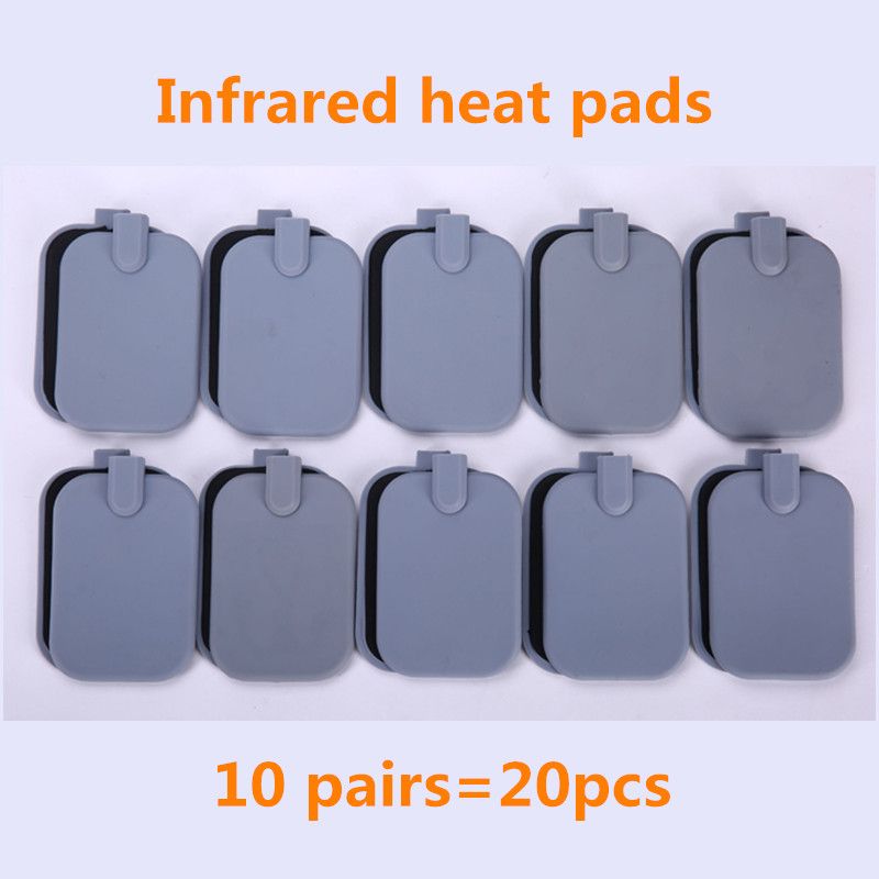10 paires de coussins chauffants infrarouges