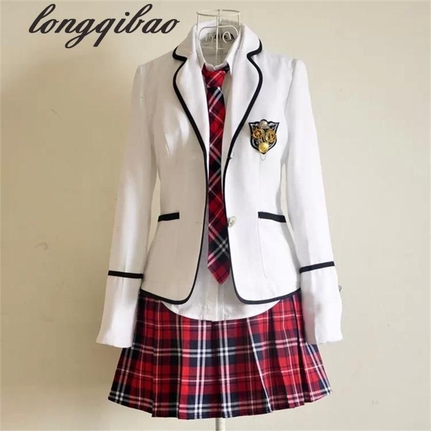 Estudiantes Uniformes Escolares De Manga Larga De Japón Y Corea Del Sur JK  Uniformes Ciclo De La Secundaria Traje De Los Niños Y Niñas Estudiantes  C18122701 De 140,01 € | DHgate