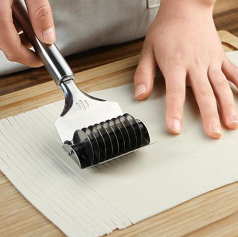 Vegetable Roll Crusher Stainless Steel Noodle Maker Lattice Roller