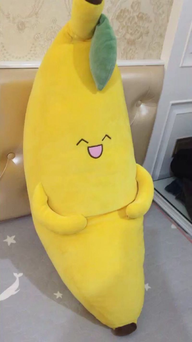 peluche banana gigante