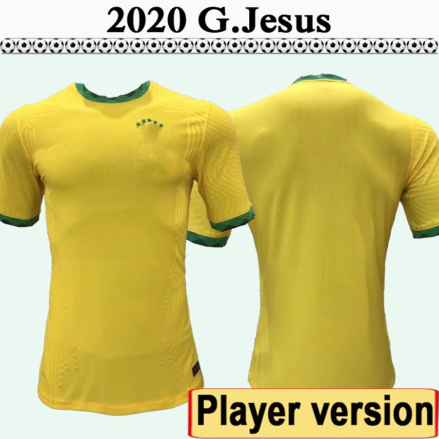 brazil men's soccer jersey