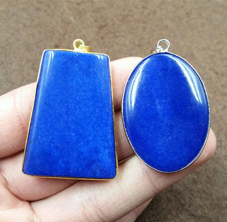 lapis pendant