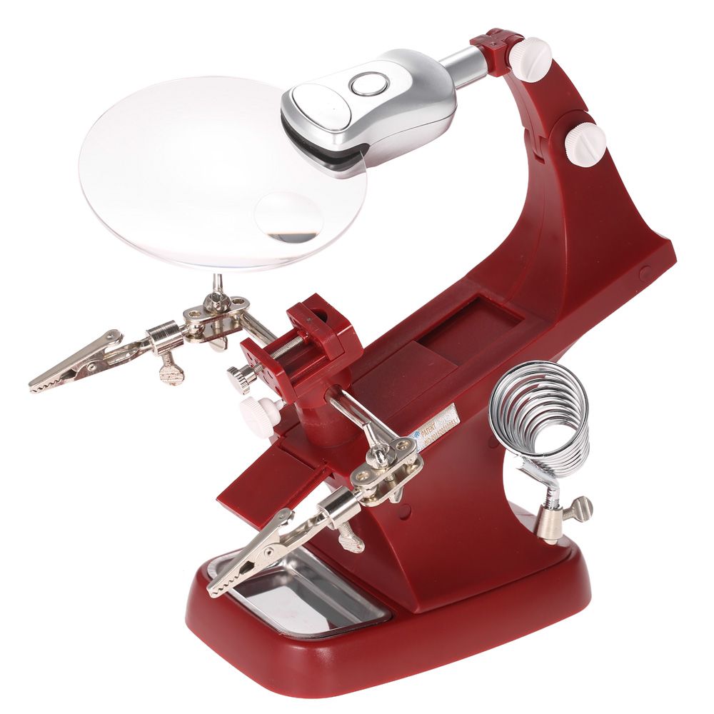 magnifying glass desktop