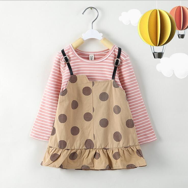 two piece dress for baby girl