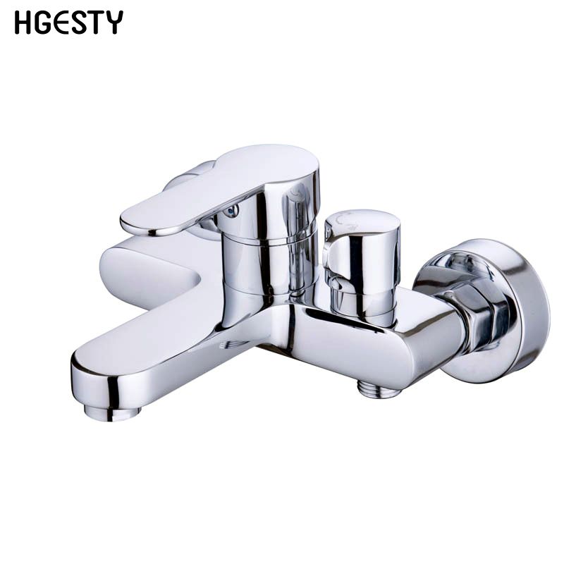 2020 Bathroom Bathtub Faucet Shower Set 2 Function Outlet Wall