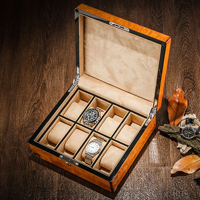 Acheter Pas Cher 2018 High Light Montres Boîtes De Rangement En Bois Case  Mécanique Montre Homme Daffichage Avec Fermeture À Clé Nouveau Femmes En  Bois Boîte Cadeau W 0115 Du 177,19 € | Fr.Dhgate