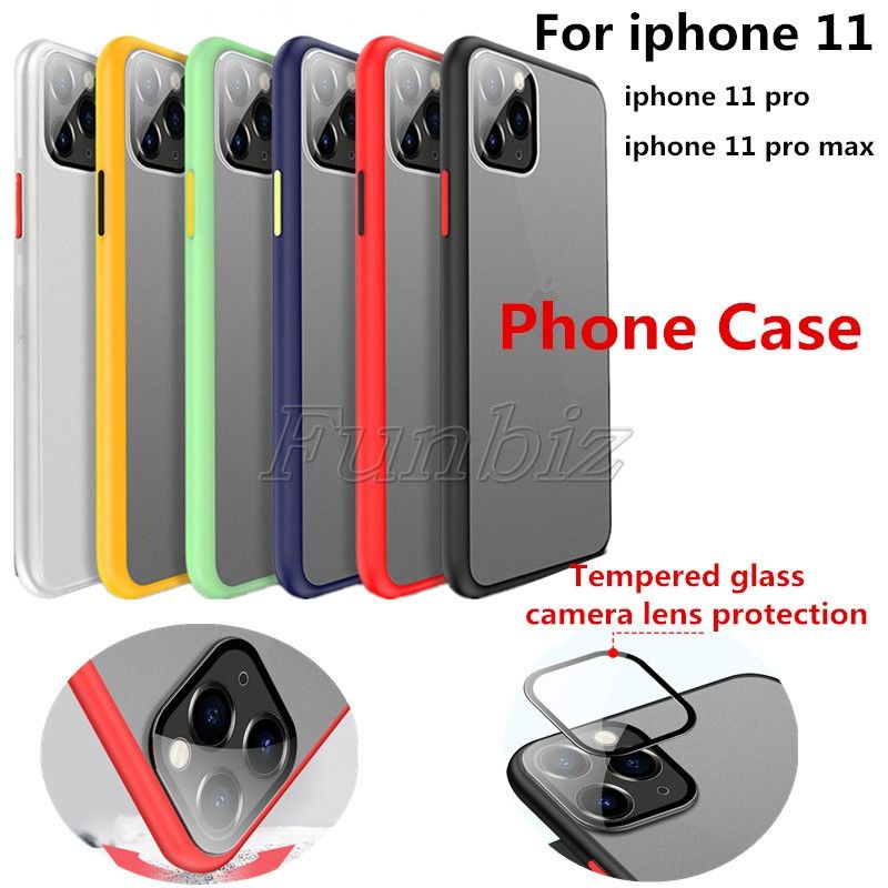 Tpu Case For Iphone 11 Pro Max Matte Color Shockproof Phone Cover With Camera Lens Protective Cover For Iphone 11 Pro Phone Cover Cool Phone Cases Customize Phone Cases From Funbiz 1 87 Dhgate Com