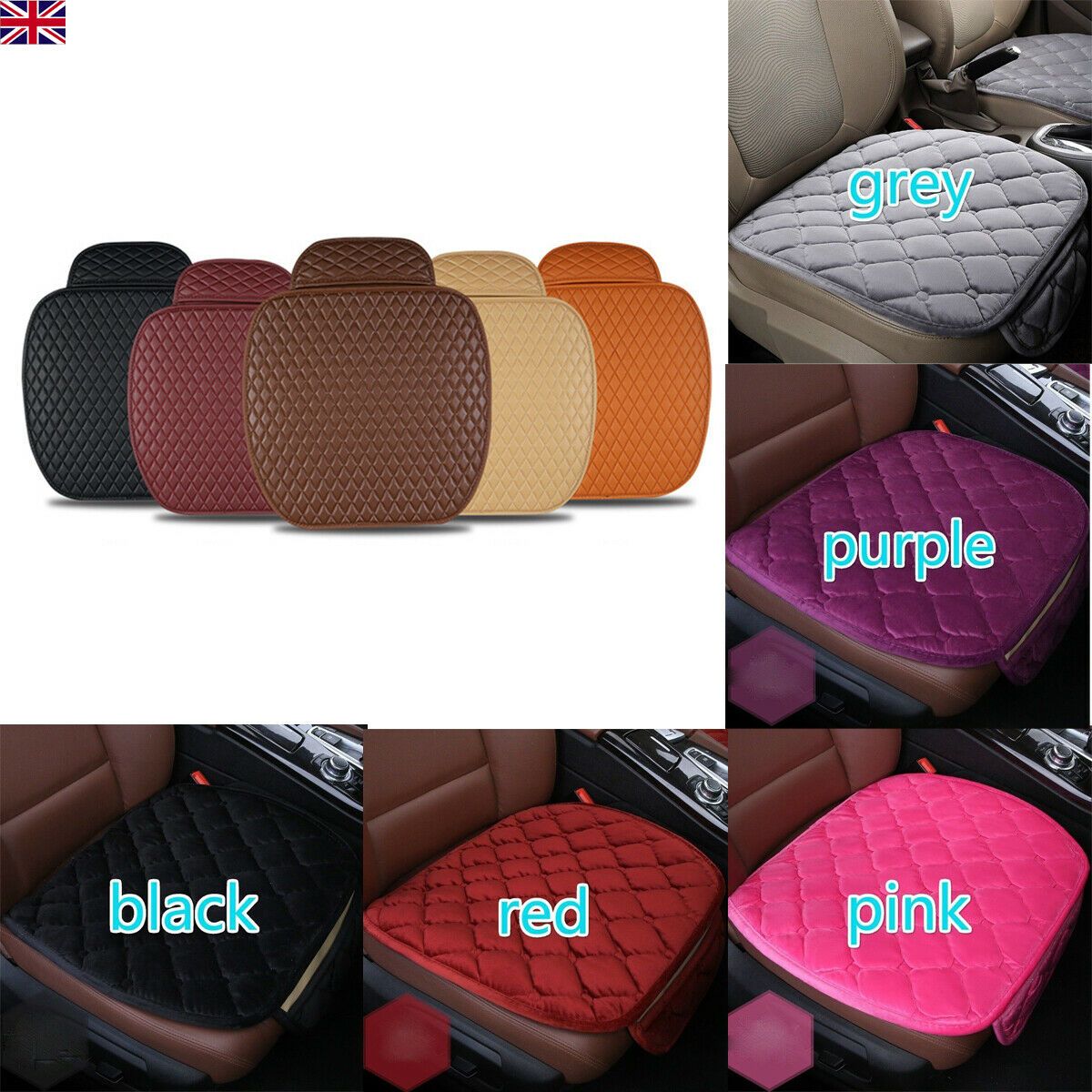 Breathable Car Seat Cover Pad Mat Auto Chair Cushion Universal
