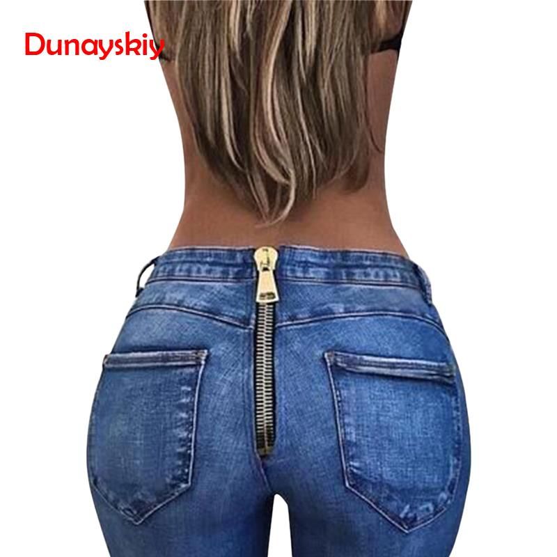Compra 2020 Nueva Llegada Suavizante Lavado Jeans Con Cremallera Atrás Push  Up Skiny Straight Blue Denim Pants Streetwear Casual Mujeres Jeans Barato |  Entrega Rápida Y Calidad | Es.Dhgate