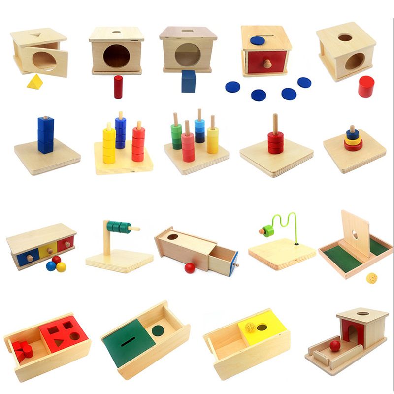 wooden sensory toys