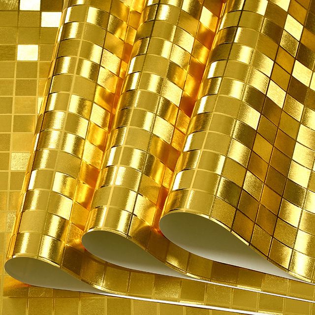Glitter Mirror Effect Mini mosaic Sparkle Light Reflect Gold Foil Wallpaper Silver blue Foil Wall Paper Glitter Mirror Effect Mini mosaic Sparkle Light Reflect Gold Foil Wallpaper Silver blue Foil Wall Paper