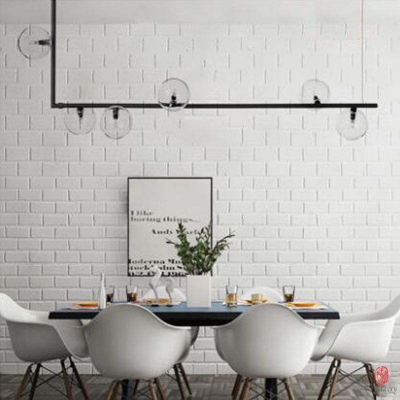 compre mesa comedor luces colgantes barra moderna lampara colgante de cristal de hierro g4 accesorio de iluminacion para el restaurante principal del