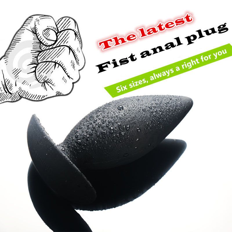 Big Fisting Silicone Anal Plug Dildo Gay Sex Toys For Adults Men Women G Spot Stimulator Anal