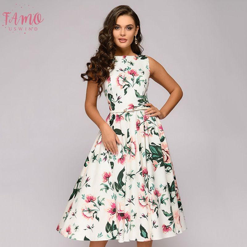 mid calf summer dresses