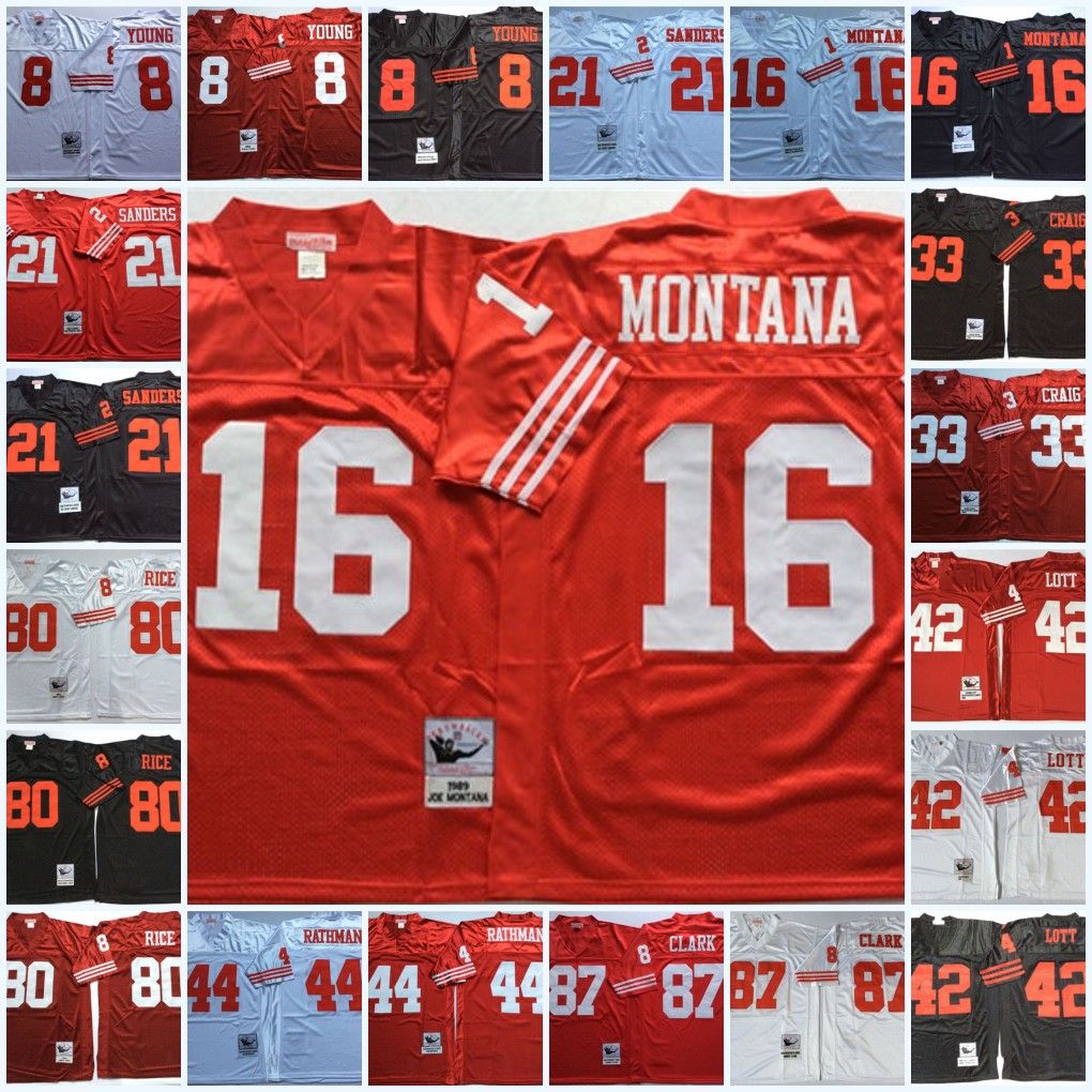vintage joe montana jersey