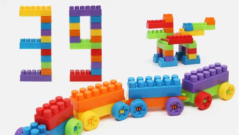 bloques de plastico para niños