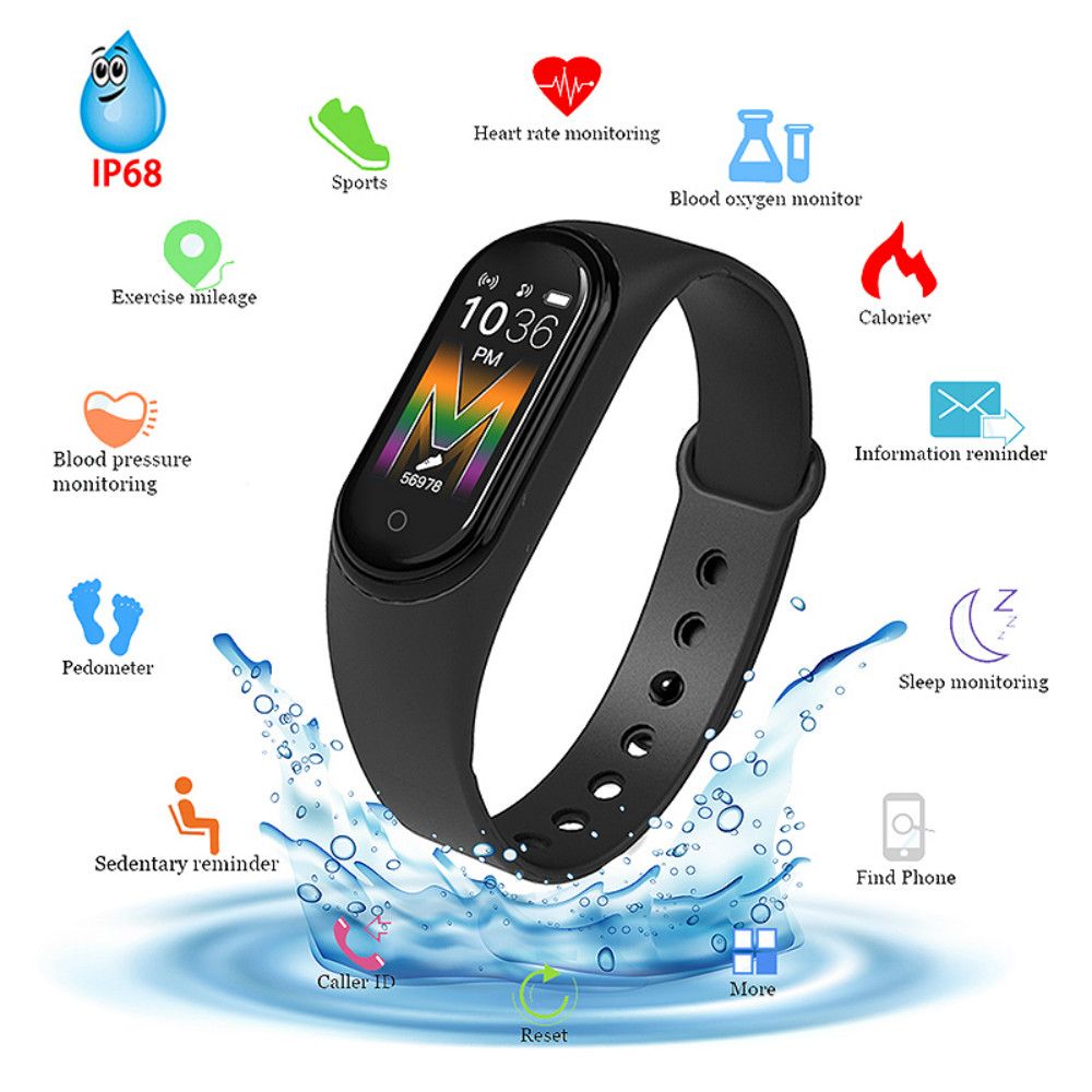 Pulsera Deportiva Inteligente Smart Bracelet M5 | Linio Perú -  GA263EL1GKAC6LPE
