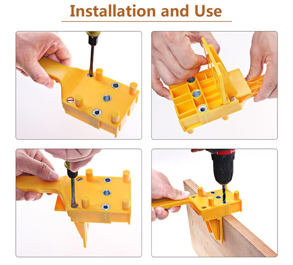 Compra Accesorio De Posicionamiento Para Taladrar Madera Taladradora  Taladradora Taladradora 6 8 10 Mm. Herramienta De Perforación Manual.  Barato | Entrega Rápida Y Calidad | Es.Dhgate