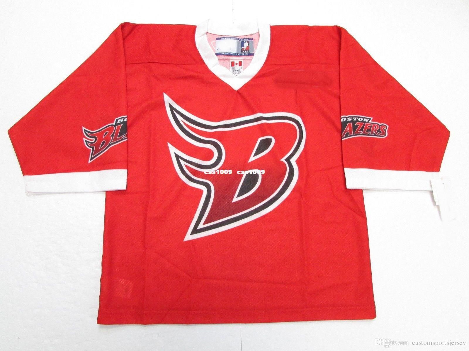 blazers red jersey