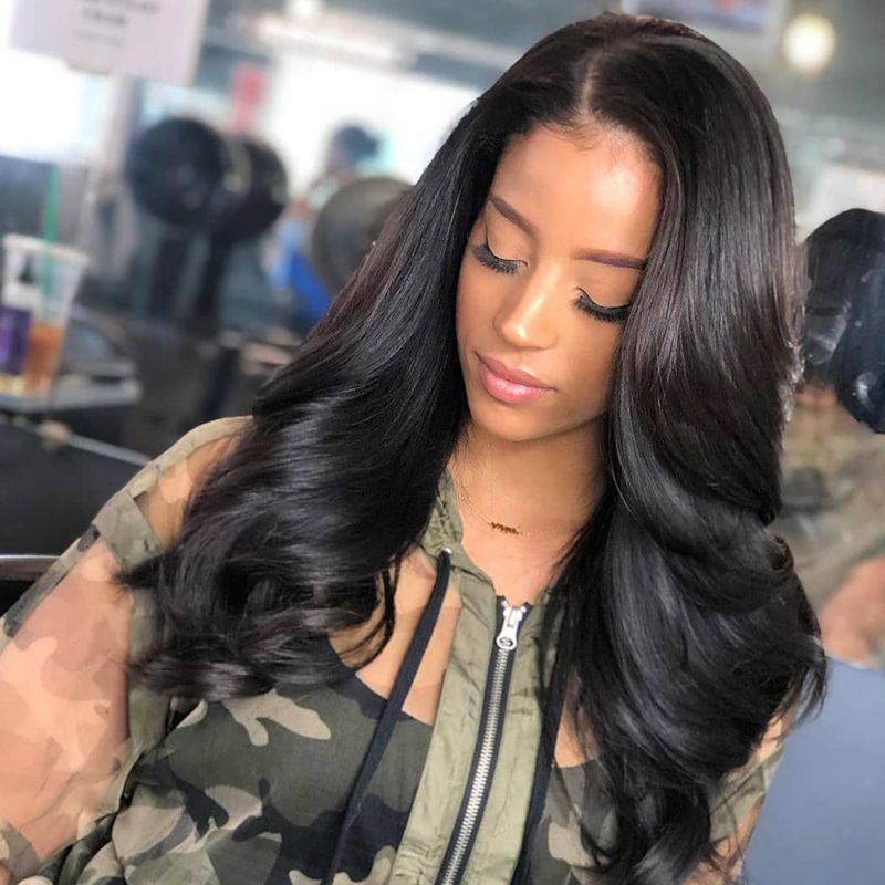 Fashion Style Full Lace Wig Humain Hair Silk Top Brazilian Big Wave Wigs For Black Women Fashion Style Full Lace Wig Humain Hair Silk Top Brazilian Big Wave Wigs For Black Women