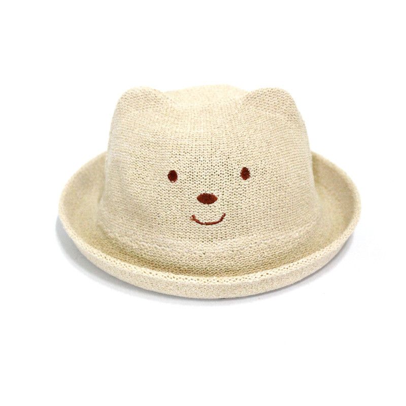 baby sun hat with ties