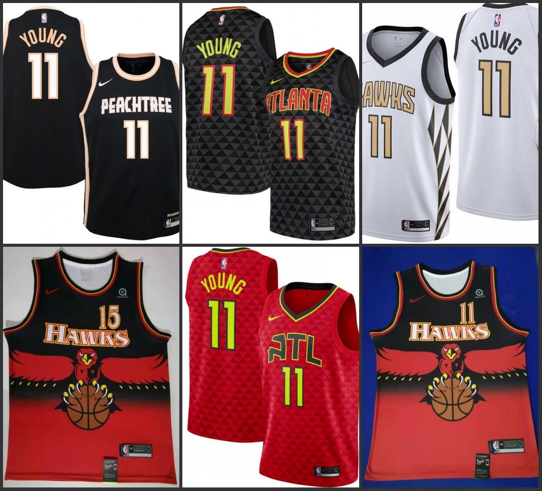 Compre Atlanta Hawks 11 Trae Ciudad Joven versión camisetas De La NBA Baloncesto De Los Hombres A 17,87 € Del Jersey139 | DHgate.Com