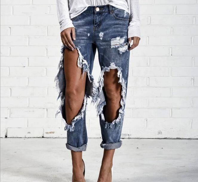 pants with big holes