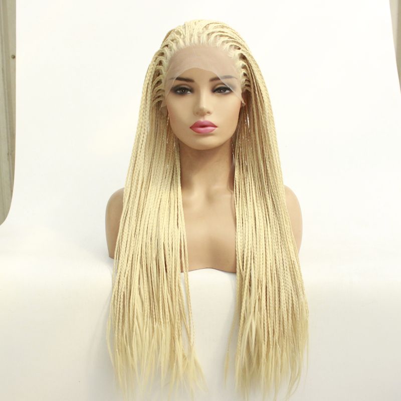 African Braided Wigs For African American Twist Braids Heat