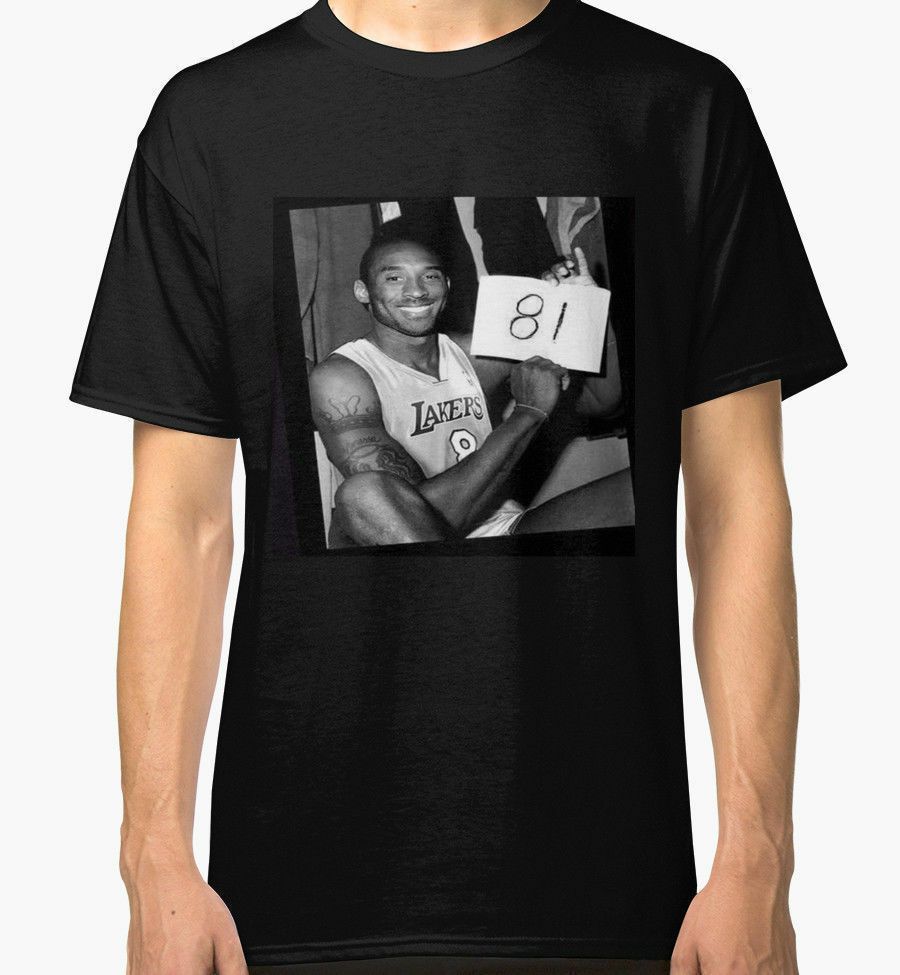 kobe bryant 81 points t shirt