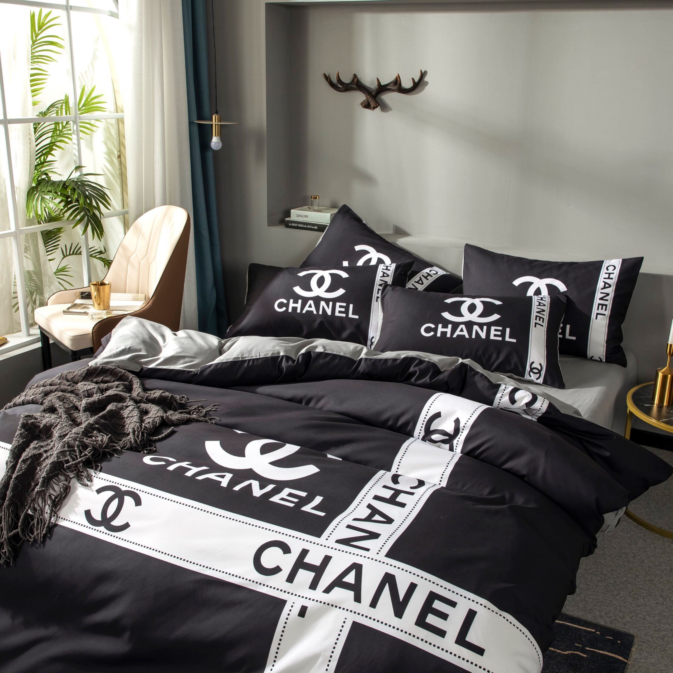 C C conjuntos ropa de cama de lujo sábanas diseño conjunto de cubierta de