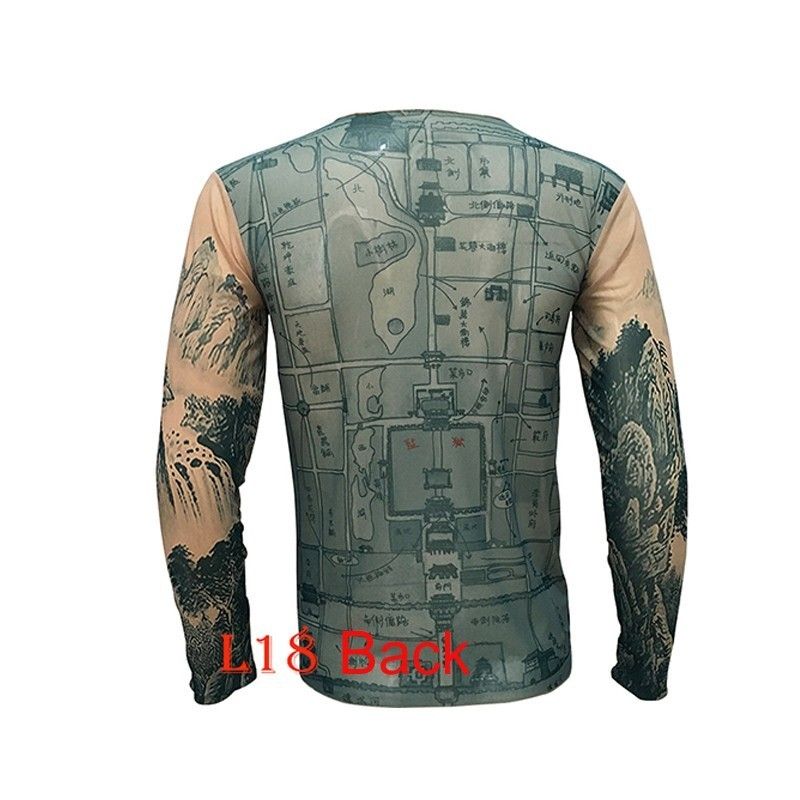 mens fake tattoo shirt