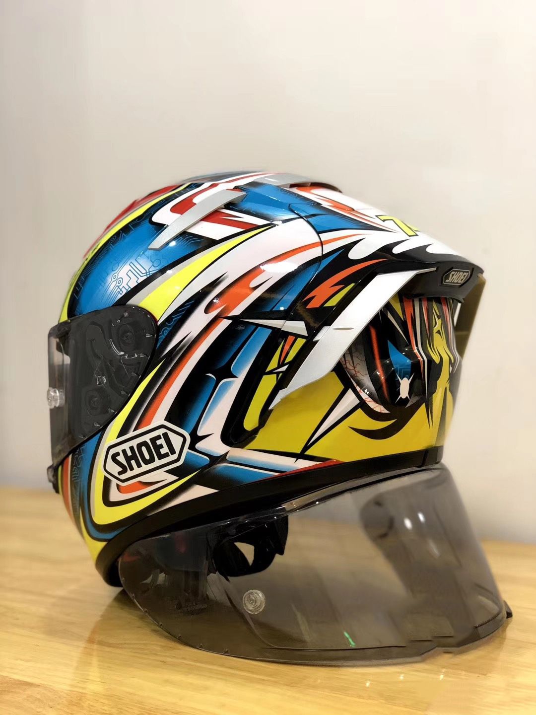 Full Face X14 93 Marquez Red Daijiro 