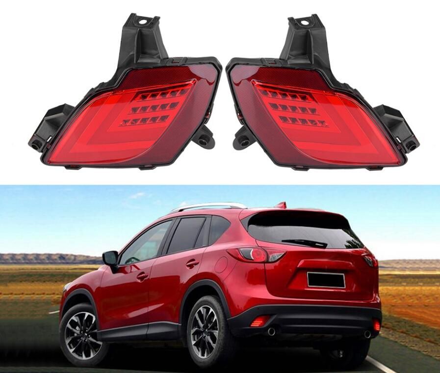 Pair LED Fog Light Assembly For 2016 Mazda 6 and 2013-2016 Mazda CX-5