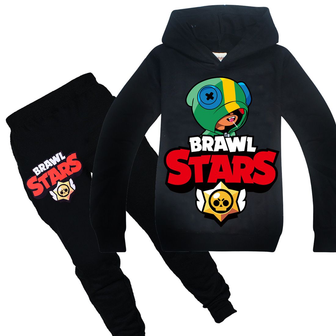 Kids Short Sleeve Star Cartoon Printed Tracksuit Clothes Set Willsa Baby Boy Outfits