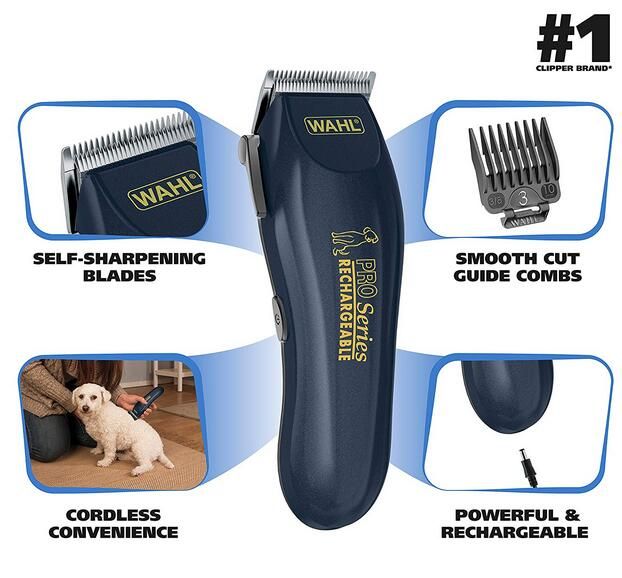 Wahl Clipper Lithium Ion Deluxe Pro Series Rechargeable Pet Grooming Kit Low Noise Cordless Electric Shaver For Dog Cat Trim Hot Sale Best Hair Cutters Hair Cutter Price From Fjdryer 22 12