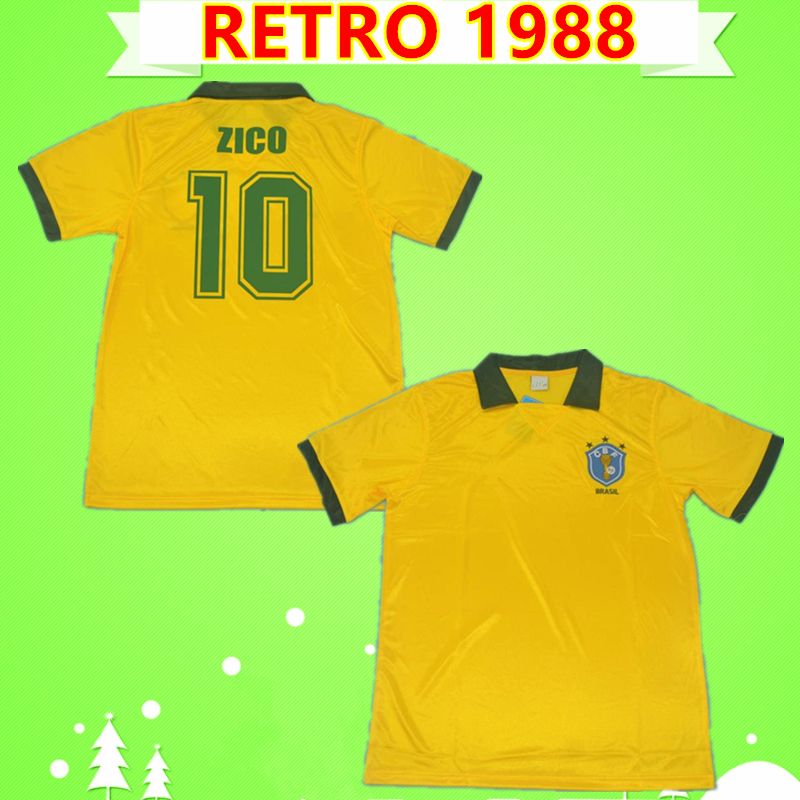 retro brazil jersey
