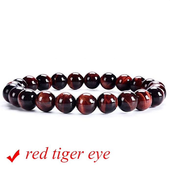 6mm / ojo de tigre rojo