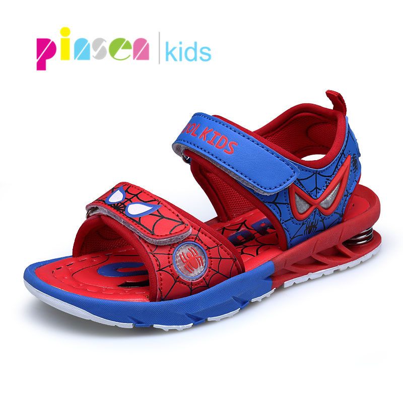 boys spiderman slippers
