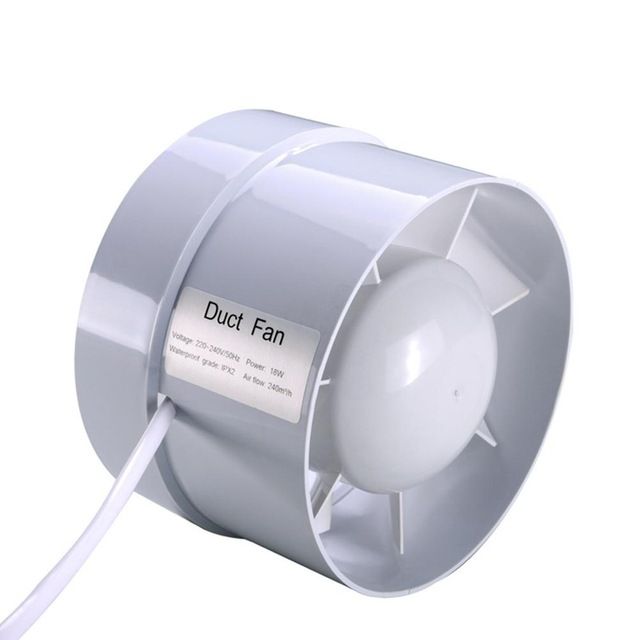 Grosshandel 6 Zoll Inline Kanalventilator Deckenventilation Rohr