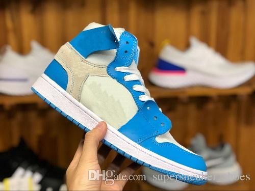 jordan 1 off white azul