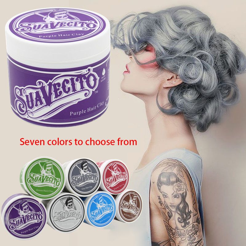 2019 Suavecito Stereotypes Wax Hair Wax Color Cream One Time