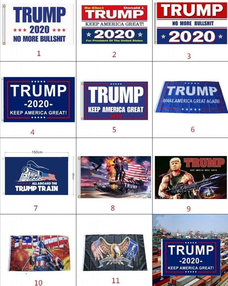 2020 Trump 2020 Flag Polyester Flag Donald Trump Flag Keep America ...