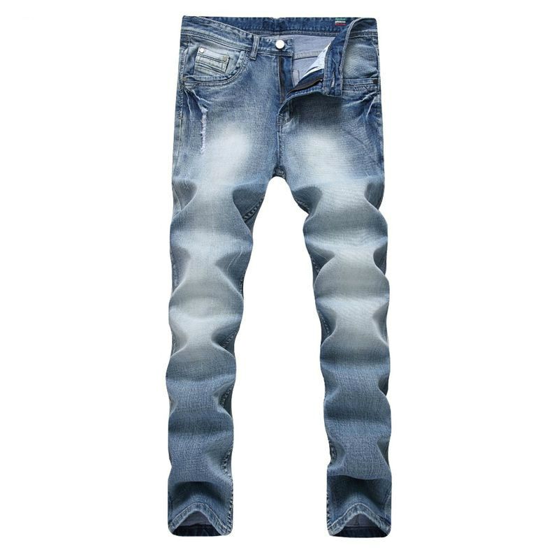 2021 Mens Jeans 2021 Ripped Stretch Men Slim Cotton Large Size Denim 30 ...