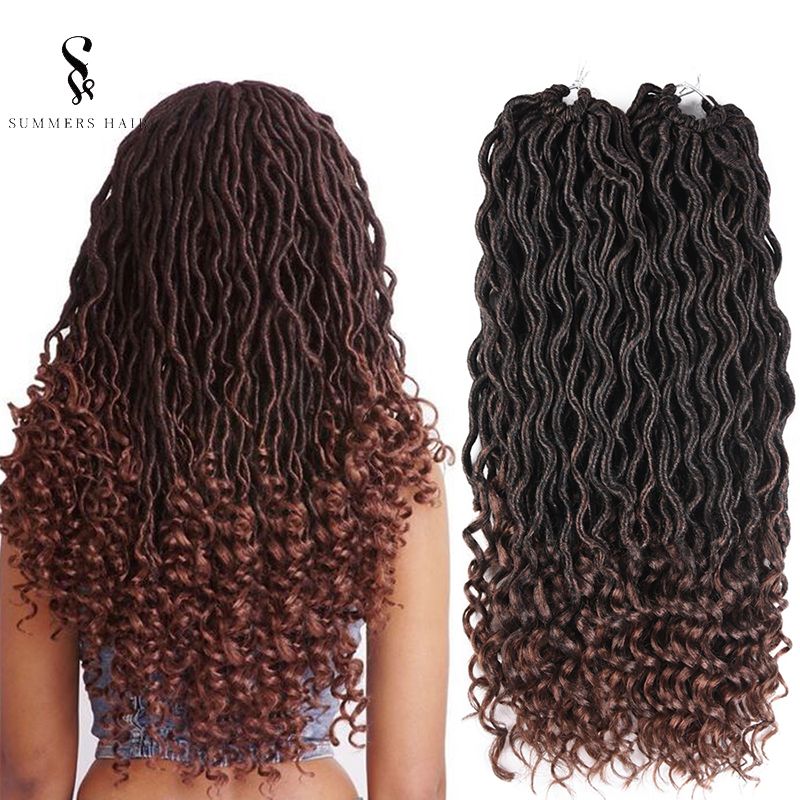 Kupit Optom Boginya Loks Vyazanie Kryuchkom Kosy Chernye Volnistye Iskusstvennye Loks Kryuchkom Volosy Vyushiesya Koncy Dredy Sinteticheskie Pletenie Narashivanie Volos Otsummershair V Kategorii 3 069 Rub Na Ru Dhgate Com Dhgate