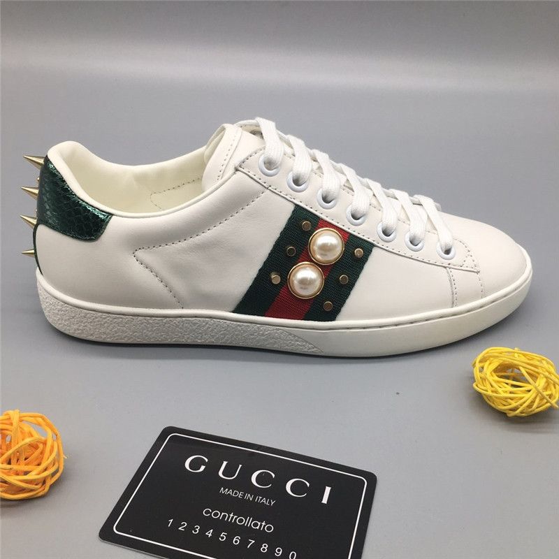 ace studded leather sneaker