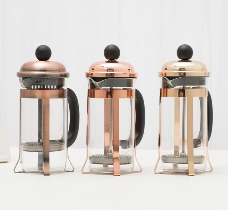 Cafetera Prensa Francesa Cobre 500 ml